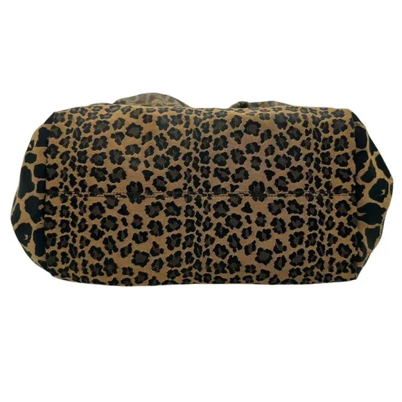 Fendi Zucca Monogram & Leopard Print Tote Bag - Picture 3 of 8